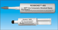 One Component Adhesives in 4 oz and 11 oz Caulking Cartridges