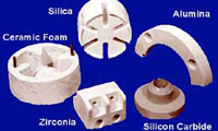 Examples of parts cast with Rescor Castable Ceramics